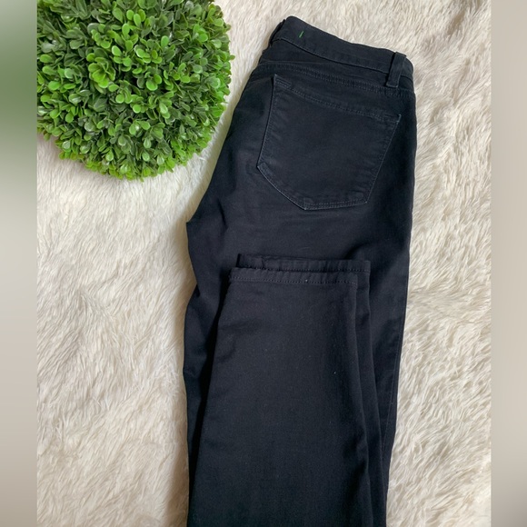 J Brand black mid rise Capri length skinny jeans size 25 - Picture 5 of 16